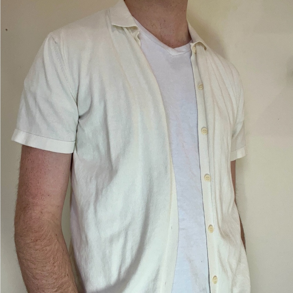 Zara White Knit Top - Picture 4 of 5